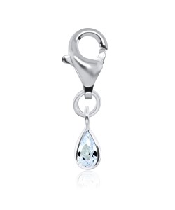 Silver Charms Bezel Gems CH-84-3x5